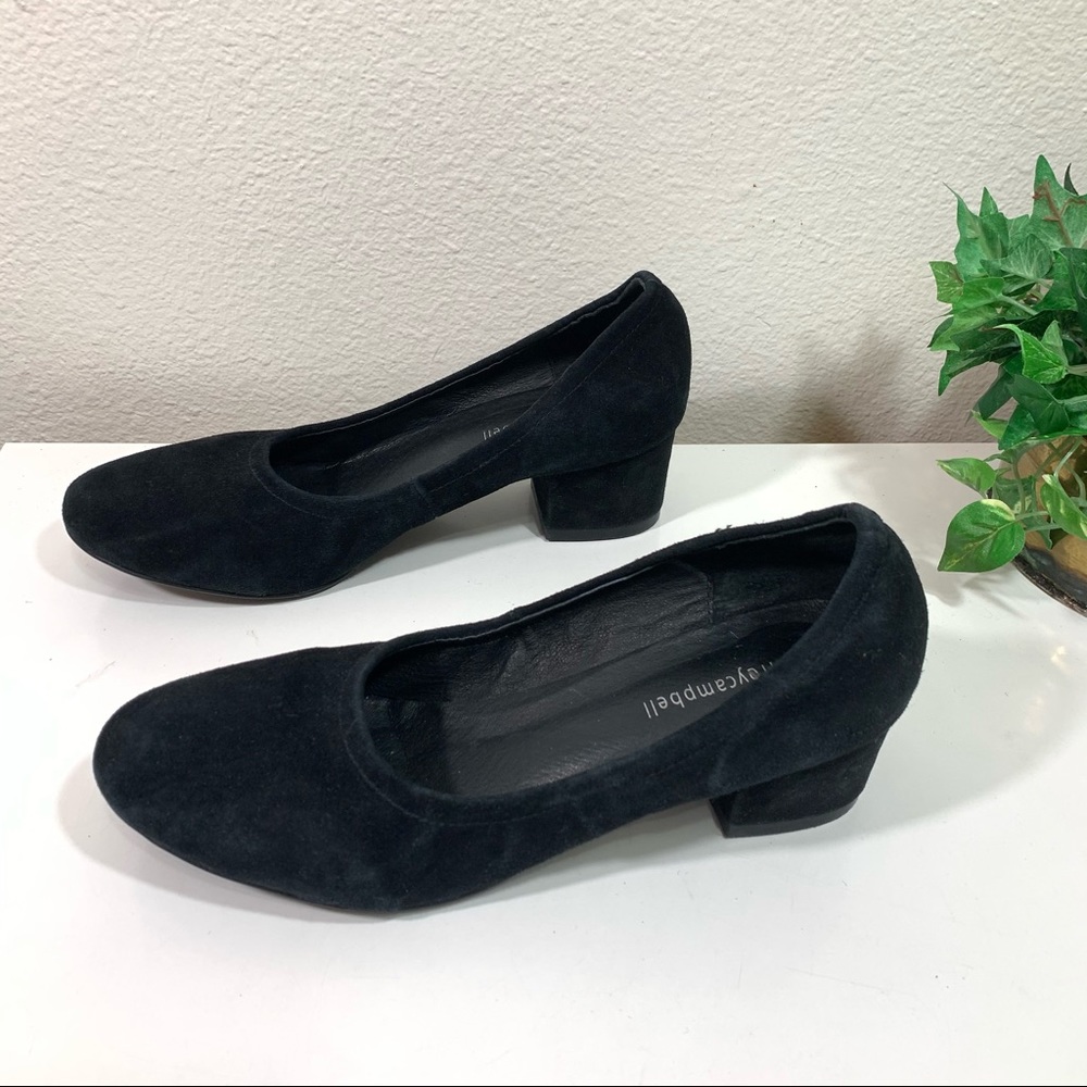 Jeffrey Campbell Bitsie Suede Pumps Heels - Picture 4 of 10
